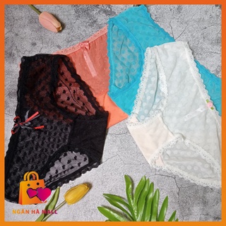 Quần lót ren lưới mỏng nhanh khô thoáng khí