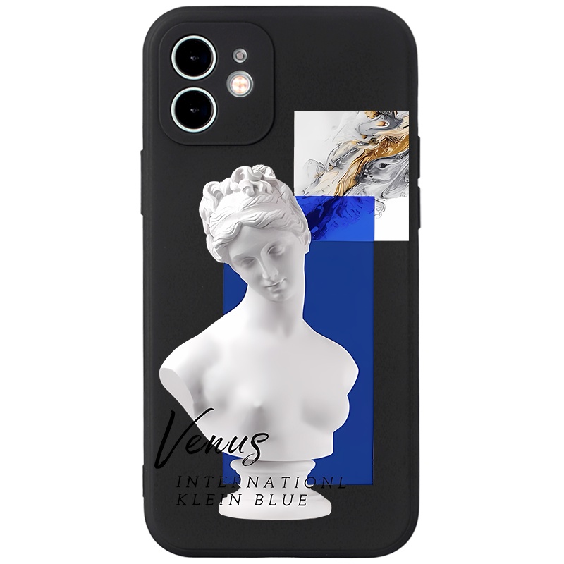 Ốp Điện Thoại JEERO Mềm hoạt hình cặp đôi dễ thương đẹp nam nữ Cho iphone 14 13 12 11 Pro Max SE 2020 X XR XS 8 7 ip 6S 6 Plus kute HFF1557