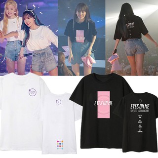 Áo Thun Tay Ngắn In Chữ Izone Thời Trang Mùa Hè 2019 Cho Cặp Đôi