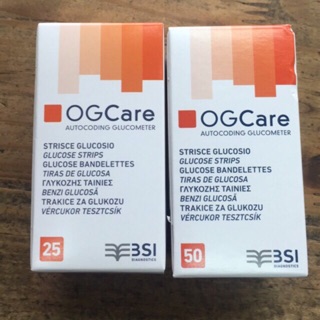 ( Giao hoa toc 30p) Que thử đường huyết OGCARE (25 -50 que)
