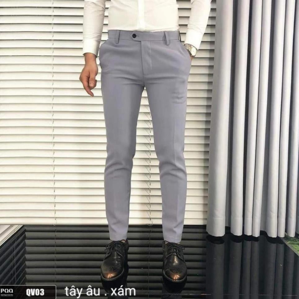 Hot - 8 mẫu Quần Tây Âu Nam Cao Cấp hàn quốc Vải Co Dãn Xịn (Hàng Chuẩn Shop),bao đẹp chất lượng ! | BigBuy360 - bigbuy360.vn