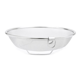 Rổ inox cao cấp đai nhỏ (25.5cm x 25.5cm x 10.8cm) ST_011