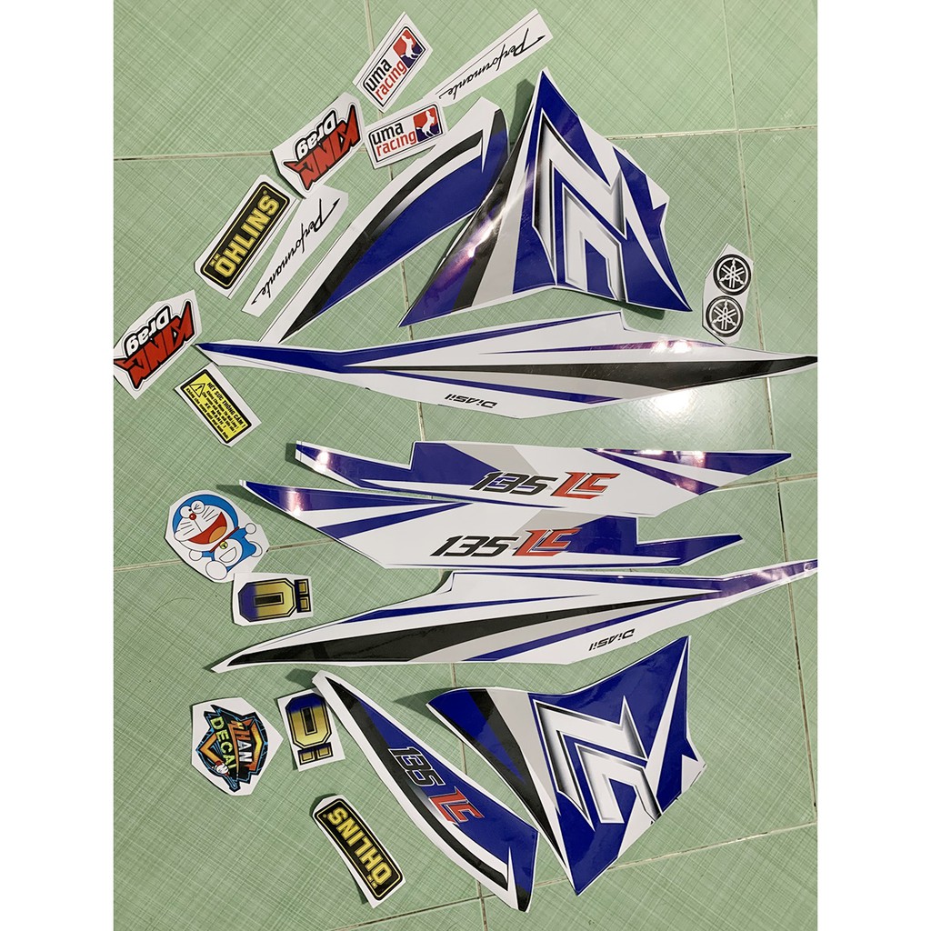 Tem exciter 135 LC xanh