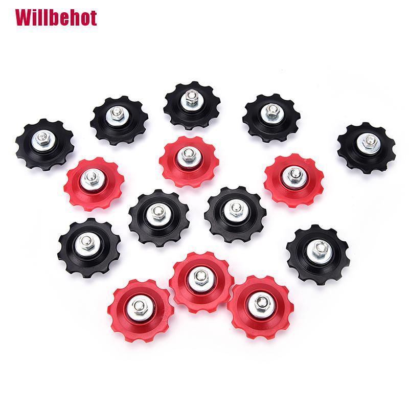 [Willbehot] 1Pcs Mountain Bike Bicycles Cycling Rear Derailleur Guide Roller Jockey Wheel [Hot]