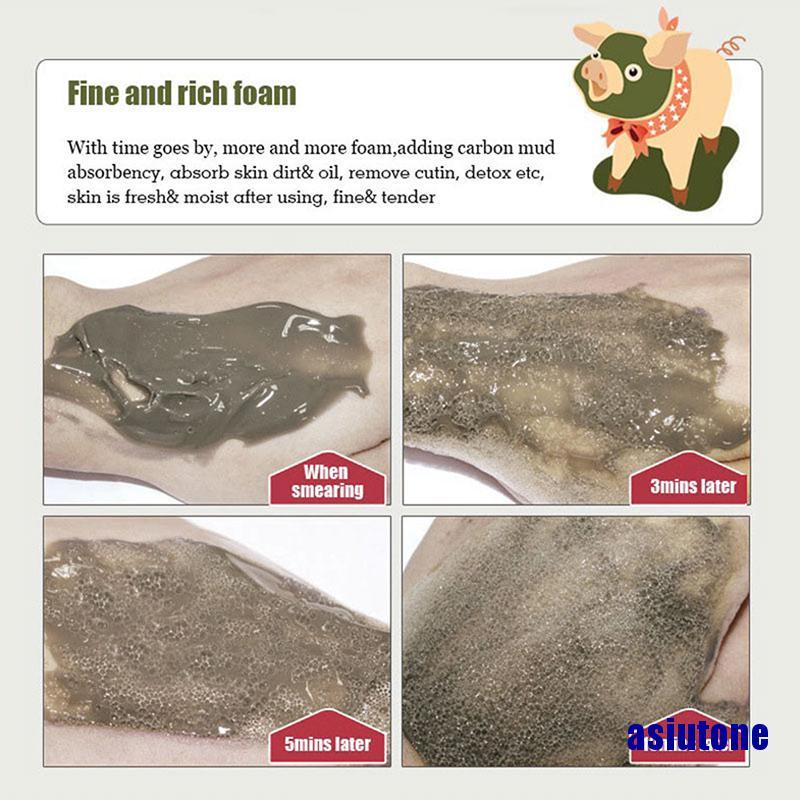 (Hàng Mới Về) Mặt Nạ Bùn Sủi Bọt Khí Oxy Loại Bỏ Mụn Đầu Đen Chăm Sóc Da 100g | BigBuy360 - bigbuy360.vn