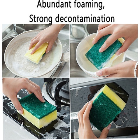 1 Miếng Bọt Biển Nano Rửa Chén Tiện Lợi