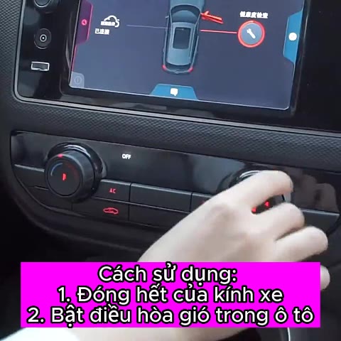 Bình Xịt Khử Trùng Ô Tô, Bình Xịt Tự Động Khử Mùi Điều Hòa Làm Thơm, Làm Mát Không Khí Xe Hơi | BigBuy360 - bigbuy360.vn