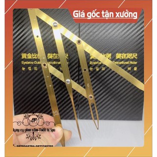 Thước đo tỉ lệ vàng W(loại đẹp inox bóng)
