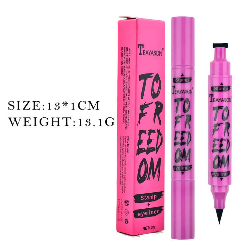 [Hàng mới về] Bút kẻ mắt hai đầu nhanh khô lâu trôi chống thấm nước