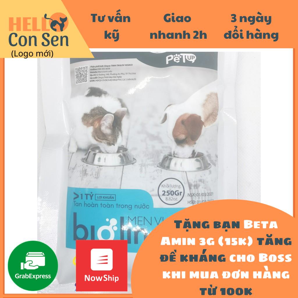 [QUẬN 2- QUẬN 9 - THỦ ĐỨC]Men tiêu hóa BIOLINE MBR9 250g cho mèo con đề kháng tốt