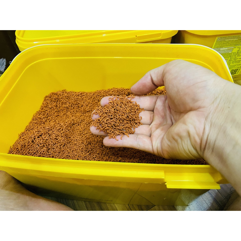 Tropical Red Mico - Thức ăn cá giàu đạm động vật từ tôm non, kích màu cho cá cảnh, tăng size mạnh