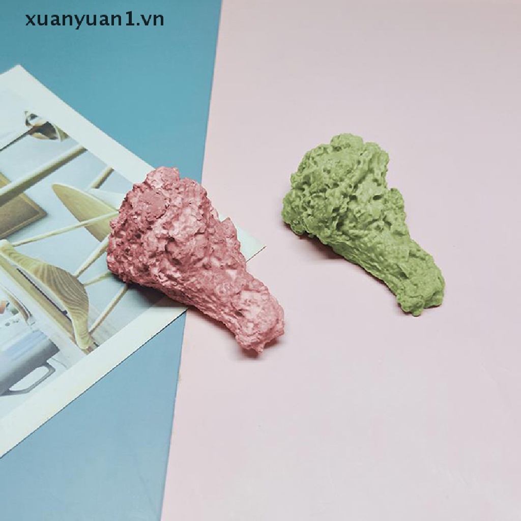 1 Khuôn Làm Nến Hình Đùi Gà Bằng Silicone 3D Trang Trí Nhà Cửa