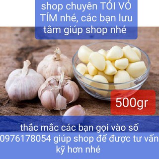 TỎI VỎ TÍM KHÔ (HẢI DƯƠNG)