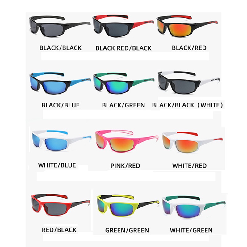 (JIUERBA) Kính Râm Chống Nắng Ngoài Trời Thời Trang Mới