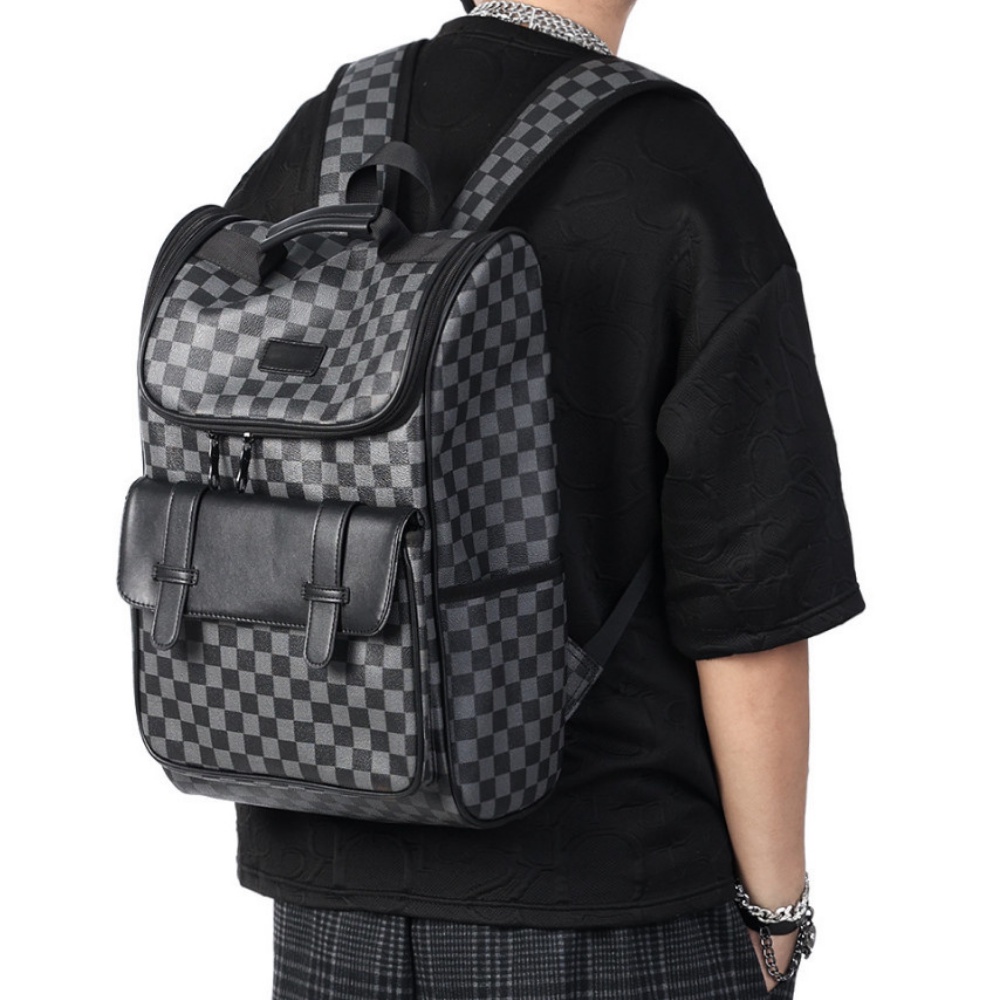Balo Đi Học Ba Lô Da Thời Trang Nam Nữ IBAG Balô da Lv Da Pu Cao Cấp Balo mc Cặp Đi Học Ulzzang Balo Laptop 15.6 Inh