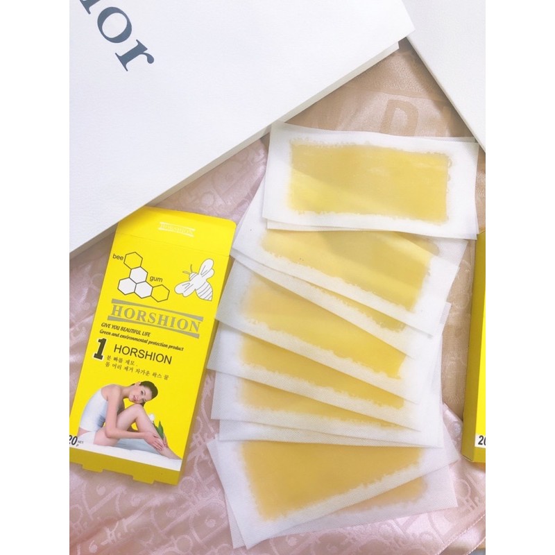 Miếng Dán Wax Lông Horshion Hộp 20 Miếng