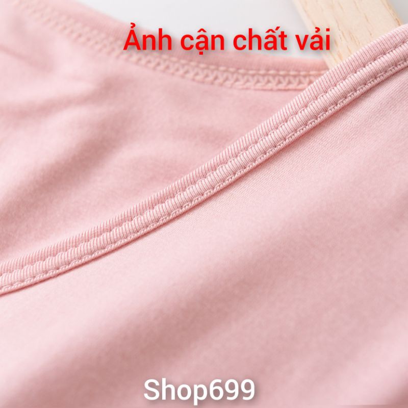ĐẦM VÁY COTTON KÈM BRA CỘC TAY HÀNG QUẢNG CHÂU CAO CẤP