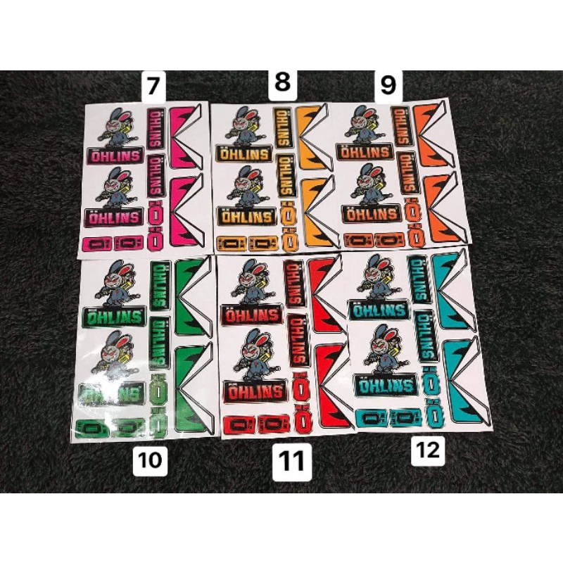 Sticker Trang trí xe