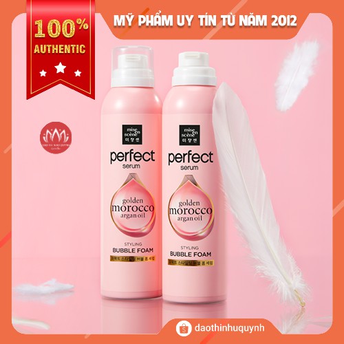 Tạo Kiểu Tóc Và Dưỡng Tóc Dạng Bọt Mise En Scene Perfect Styling Bubble Foam Serum 30ml Date 12/2022