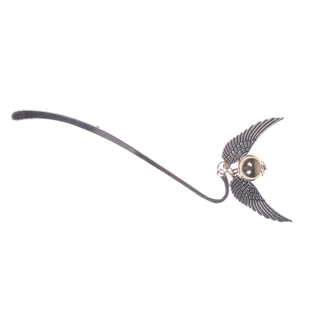 Lloyd Thẻ Đánh Dấu Trang Sách Bằng Kim Loại Chia Chỉ Số Hình Cánh Thần Chết Retro Cho Học Sinh