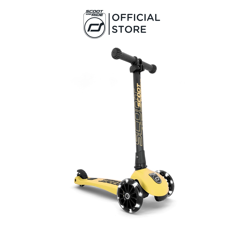 Xe scooter trẻ em Scoot and Ride Highwaykick 3 LED (Lemon)