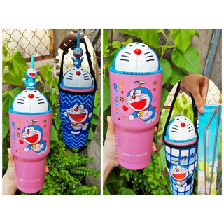 LY GIỮ NHIỆT DOREMON THÁI LAN