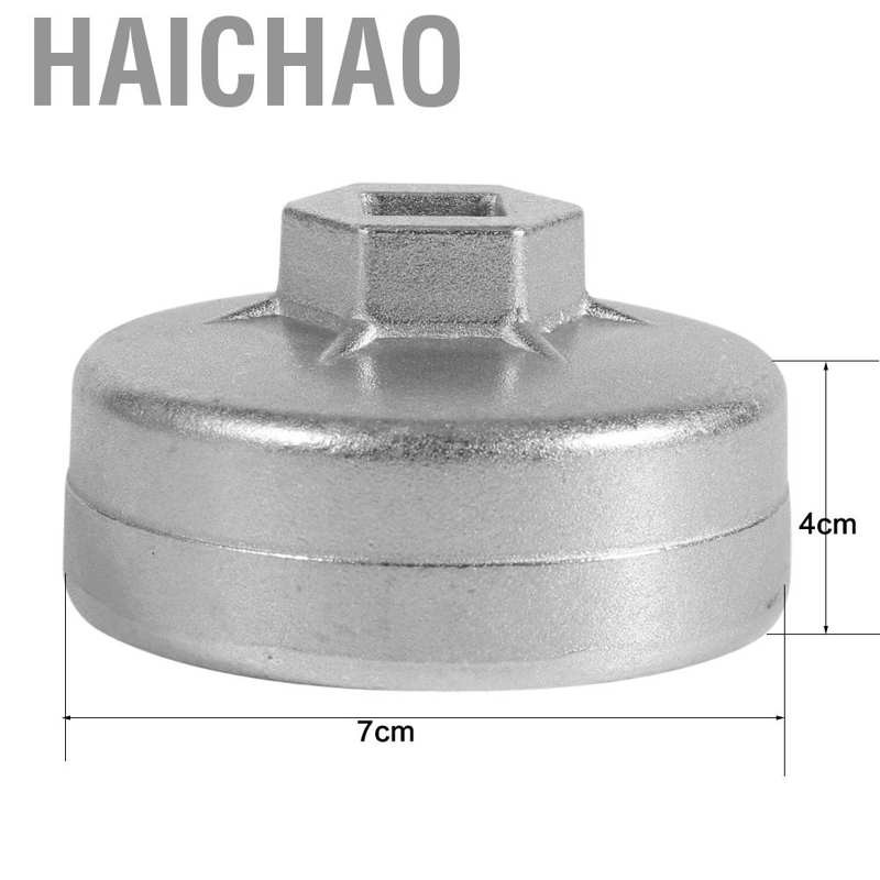 Cờ Lê Vặn Nắp Lọc Dầu 65mm 14 Ống Cho Honda Toyota A8