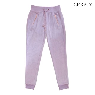 Quần jogger thể thao nữ màu tím freesize