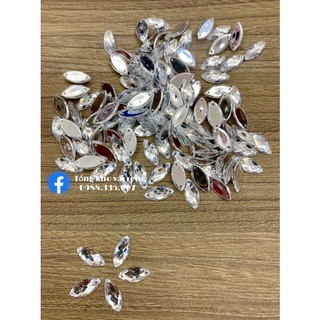 Hạt đá đính kết áo váy (60k/100gr)