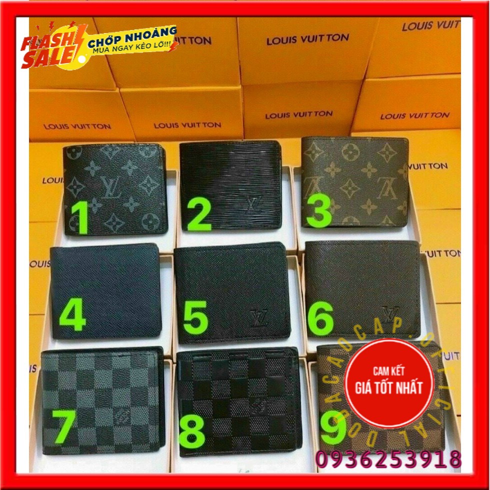❤️𝙁𝙍𝙀𝙀𝙎𝙃𝙄𝙋❤️ Ví Nam Eo Vì Đủ Mẫu Full Box SỈ TOÀN QUỐC