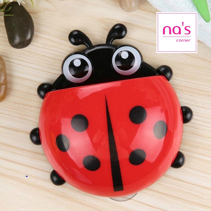 Hộp Đựng Bàn Chải, Kem Đánh Răng Hình Con Bọ Cánh Cam