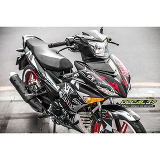 Tem Trùm Exciter 150 cá mập đen