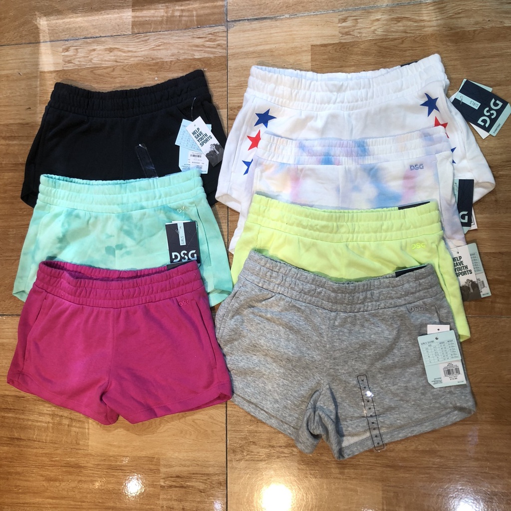 T&DShop Quần Short Bé Gái, Quần Short Nữ Cotton Trơn mã Q333 Hàng Việt Nam Xuất Khẩu.