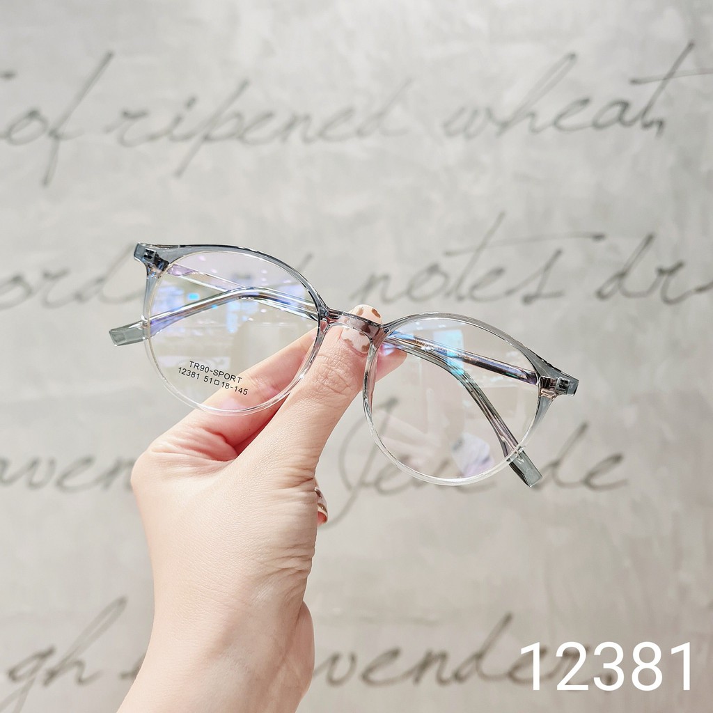 Gọng kính cận nam nữ Lilyeyewear kim loại mắt tròn thời trang nhiều màu 12381 | BigBuy360 - bigbuy360.vn