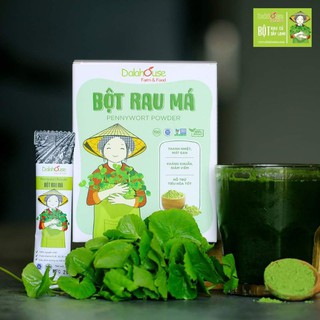 Bột rau má hữu cơ sấy lạnh thanh lọc cơ thể DalaHouse 60gr