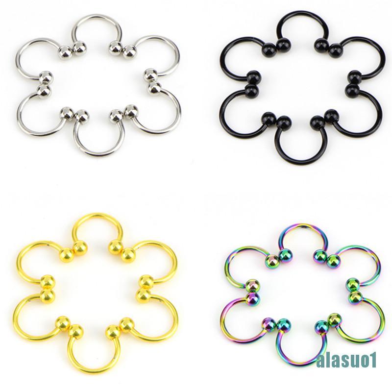 Bộ 10 Dụng Cụ Đeo Ngón Chân Bằng Thép Không Gỉ Thời Trang