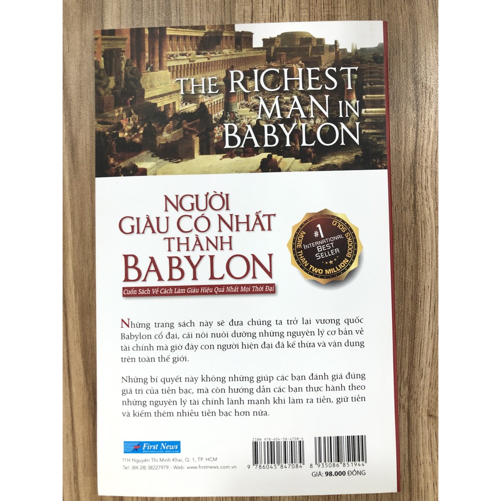 Sách - Người Giàu Có Nhất Thành Babylon (Tái Bản 2020) - 8935086851944 | BigBuy360 - bigbuy360.vn