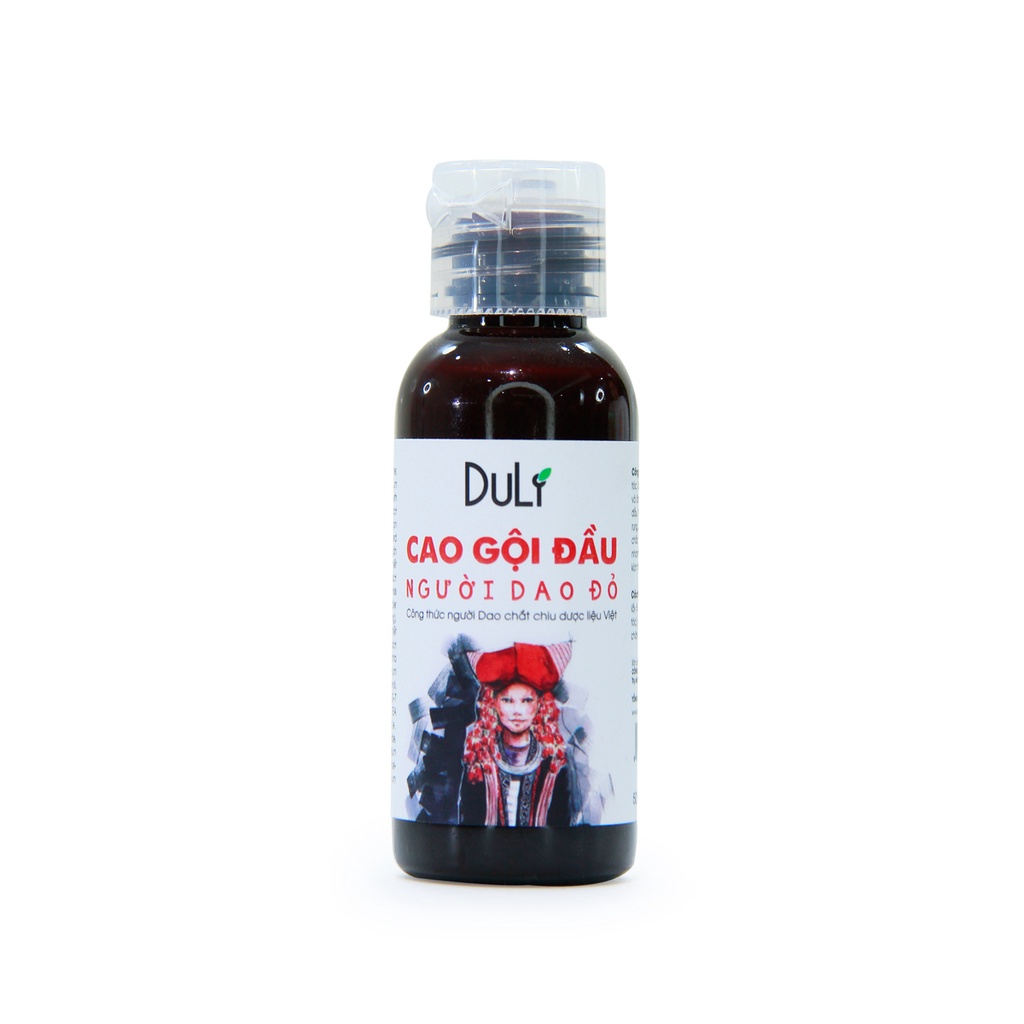 Cao Dầu Gội Thảo Dược Dulive Người Dao Đỏ Ngừa Rụng Tóc - 50ml