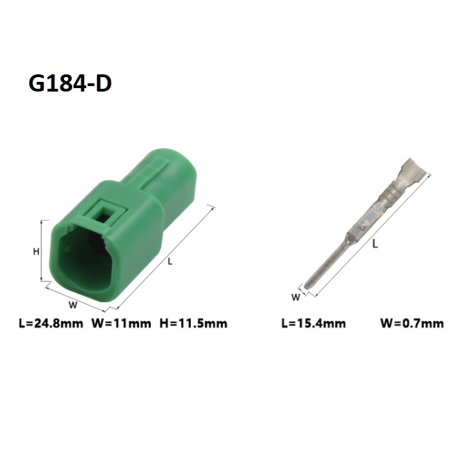 G184-Giắc cắm hành trình tốc độ cố định Ford Focus 7 lỗ