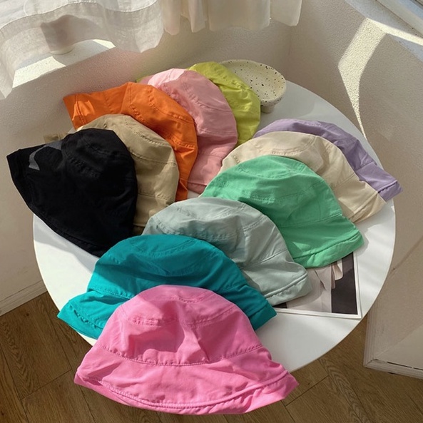 Nón Vành Rộng Chống Tia Uv Màu Sắc Ngọt Ngào Thời Trang Mùa Hè Cho Nữ