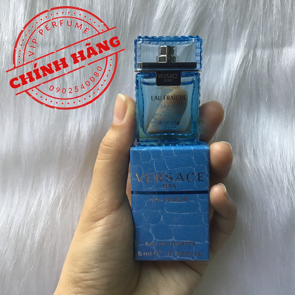 Nước hoa nam chính hãng Versace Man Eau Fraiche EDT 5ml | BigBuy360 - bigbuy360.vn