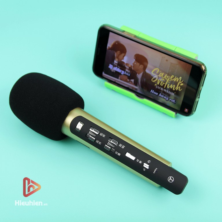 Micro hát Karaoke trên ô tô, xe hơi Tuxun K9 – Bản 1 tần số FM