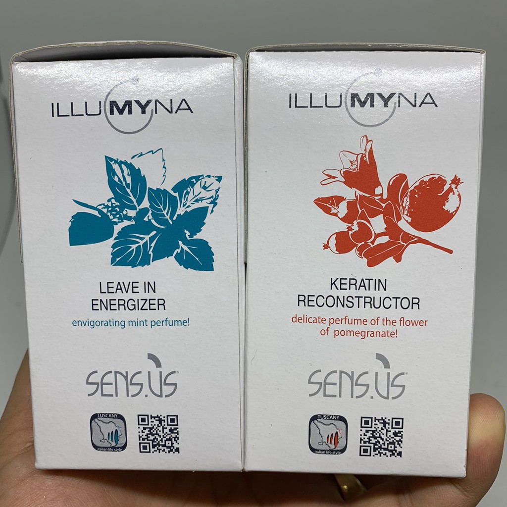 Huyết thanh chống rụng & kích thích mọc tóc Sensus Illumyna Leave In Energizer 10ml