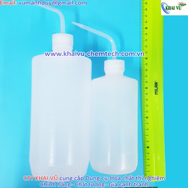 BÌNH TIA NHỰA NẮP TRẮNG TQ 250ml ĐẾN 1000ml