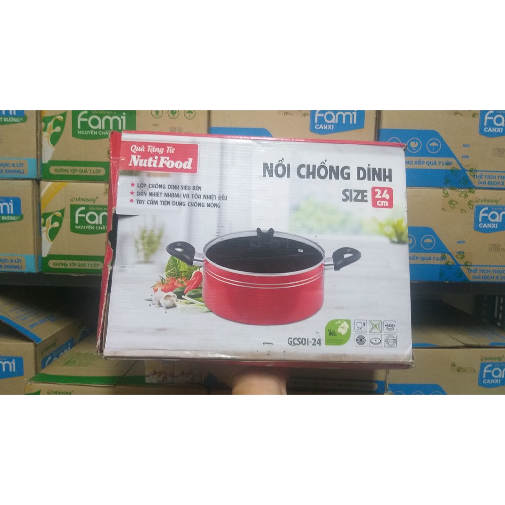 Nồi chống dính size 24cm và 20cm