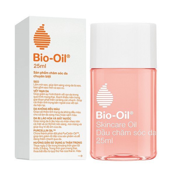 Dầu chăm sóc da Bio Oil (Skincare) - Mờ sẹo, ngăn rạn khi mang thai, tăng cân, giúp đều màu, sáng da, da khô, mất nước