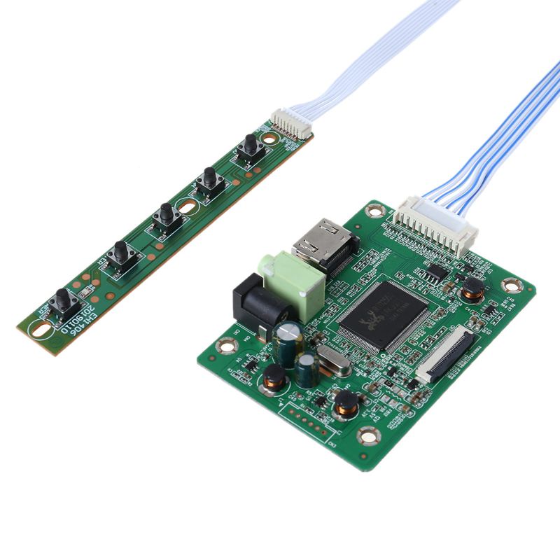 1 Bộ Mô Đun Điều Khiển Màn Hình Lcd Hdmi-Compatible Edp Cho Raspberry Pi 3 1920x1080 Edp Signal 2 Lanes 30