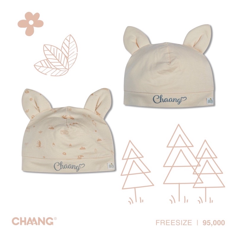 Mũ sơ sinh, mũ thóp tai thỏ tai gấu xinh rẻ cho bé sơ sinh