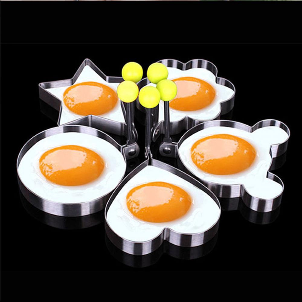 Khuôn Chiên Trứng Hình Ngôi Sao / Trái Tim