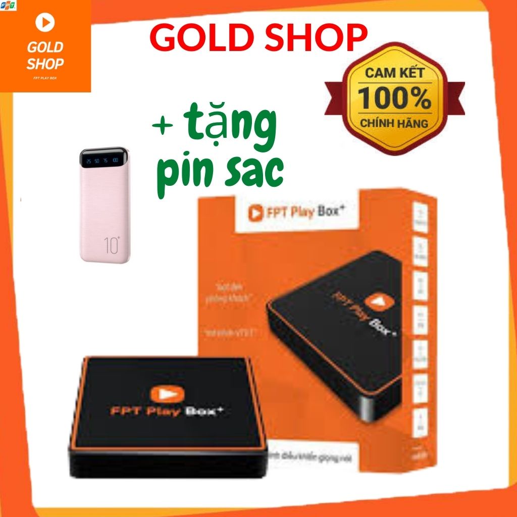 Đầu thu kỹ thuật số FPT Play Box S T550 Tivi Box Tặng chuột không dây FPT box Hệ điều hành AndroidTV 10- GOLD SHOP
